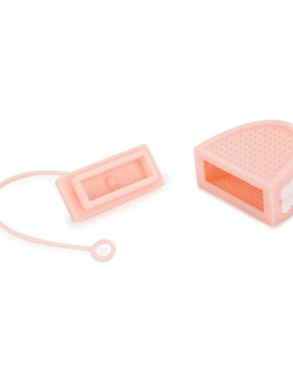 Balvi Teath Pink Silicone Tea Infuser - Novelty Denture Design - Picture 3 of 5